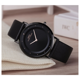WW1011 IBSO Slim Leather Belt Watch S8160G