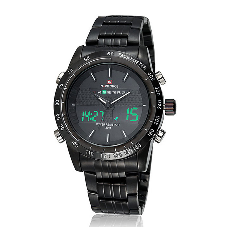 WW0581 Naviforce Dual Time Chain Watch