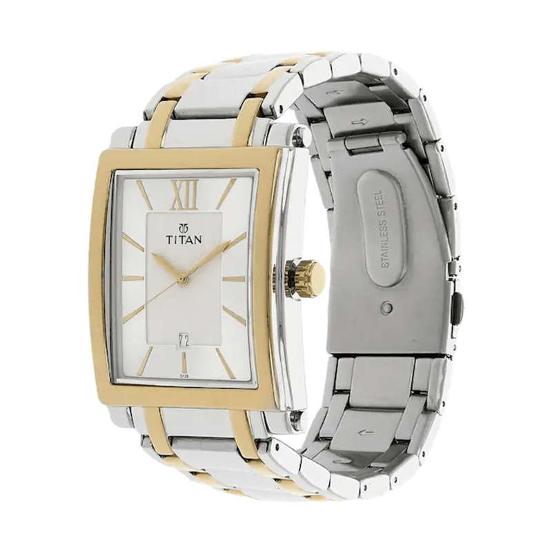 WW0697 Original Titan Regalia Date Chain Watch 9327BM01 at Best