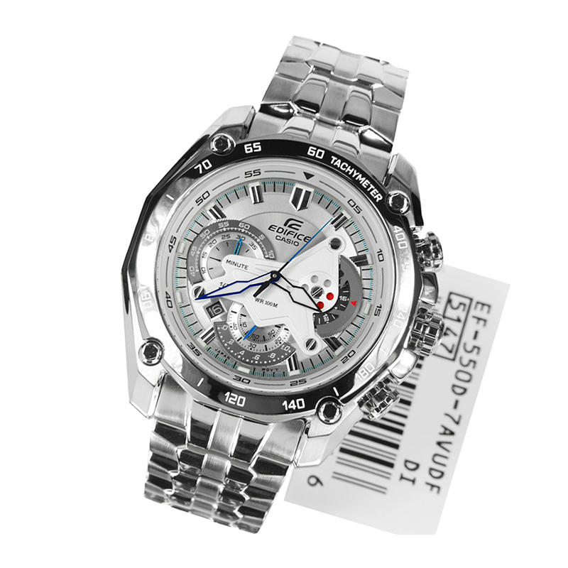 WW0655 Casio Edifice Chronograph Chain Watch EF-550D-7AV