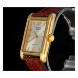 WW0243 Casio Enticer Golden Leather Belt Watch MTP-1235GL-7ADF