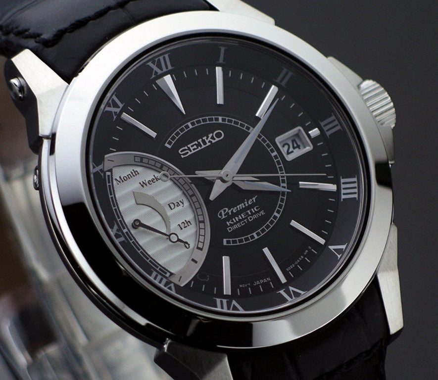 WW0873 Seiko Premier Kinetic Chain Watch SRG001P2