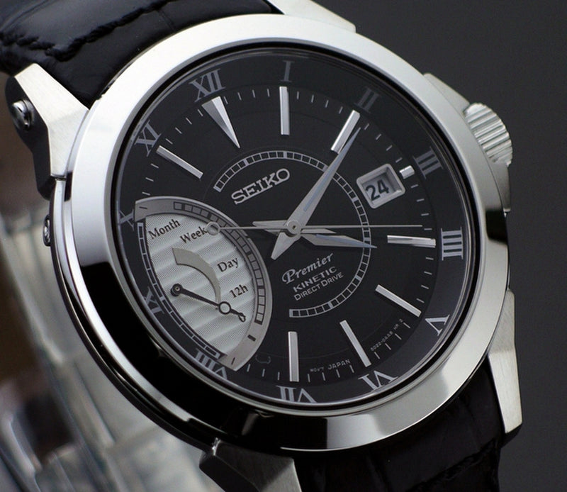 WW0873 Seiko Premier Kinetic Chain Watch SRG001P2