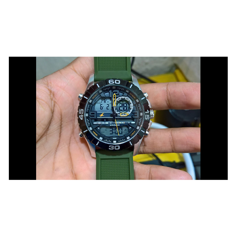 WW0208 Fastrack Analog Digital Watch 38035SP02