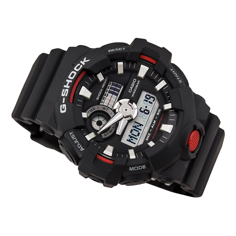 WW0083 Casio G-Shock Sports Resin Belt Watch GA-700-1ADR