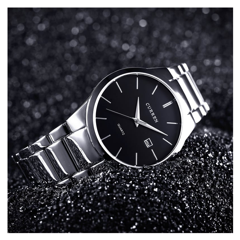 WW0660 Curren Date Chain Watch 8106