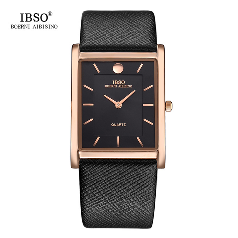 WW0272 IBSO Slim Rose Gold Leather Belt Watch B2232G