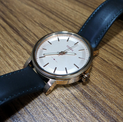 WW0123 Fossil Boyfriend Belt Watch ES4180