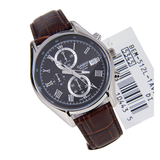 WW0616 Casio Beside Chronograph Leather Belt Watch BEM-512L-1AVDF