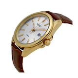 WW0909 Seiko Golden Date Leather Belt Watch SUR064P2
