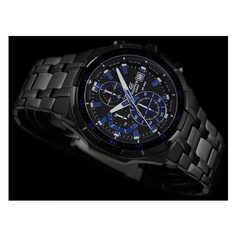 WW0666 Casio Edifice Chronograph Chain Watch EFR-539BK-1A2VUDF
