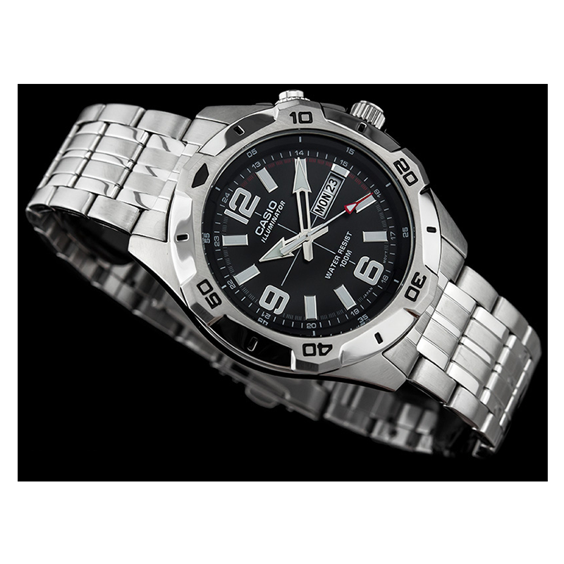WW0620 Casio Standard Day Date Chain Watch MTD-1082D-1AVDF