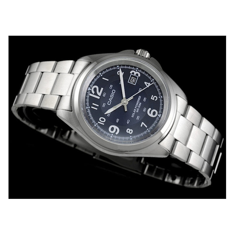 WW0625 Casio Standard Solar Date Chain Watch MTP-S101D-2BVDF