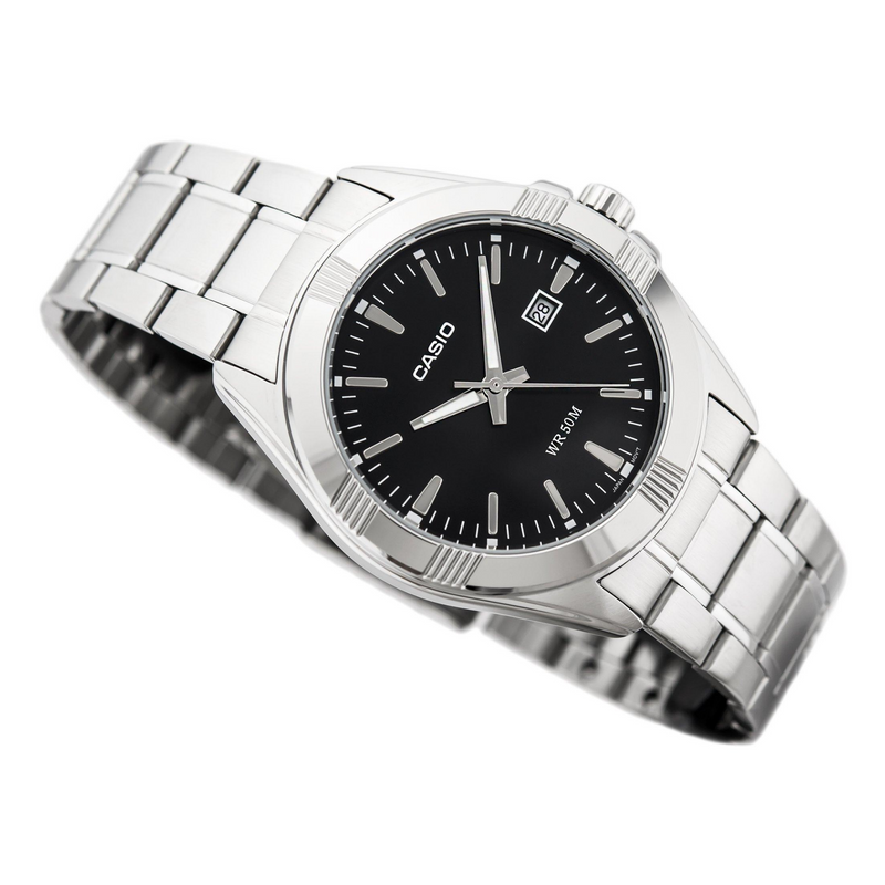 WW1215 Casio Enticer Date Chain Watch MTP-1308D-1AV