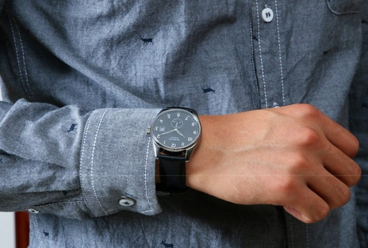 WW1018 Ochstin Leather Belt Date Watch