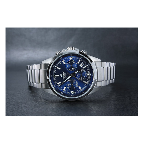 WW0198 Casio Edifice Chronograph Stainless Steel Chain Watch EFR-527D-2AVDF