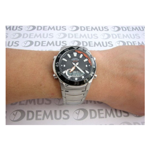 WW0387 Casio Youth Marine Gear Stainless Steel Chain Watch AMW-710D-1AVDF