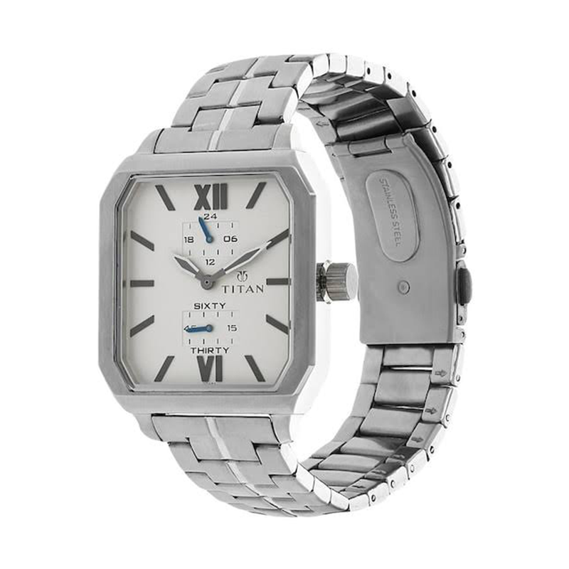WW0689 Titan Octane Stainless Steel Chain Watch 1643SM01