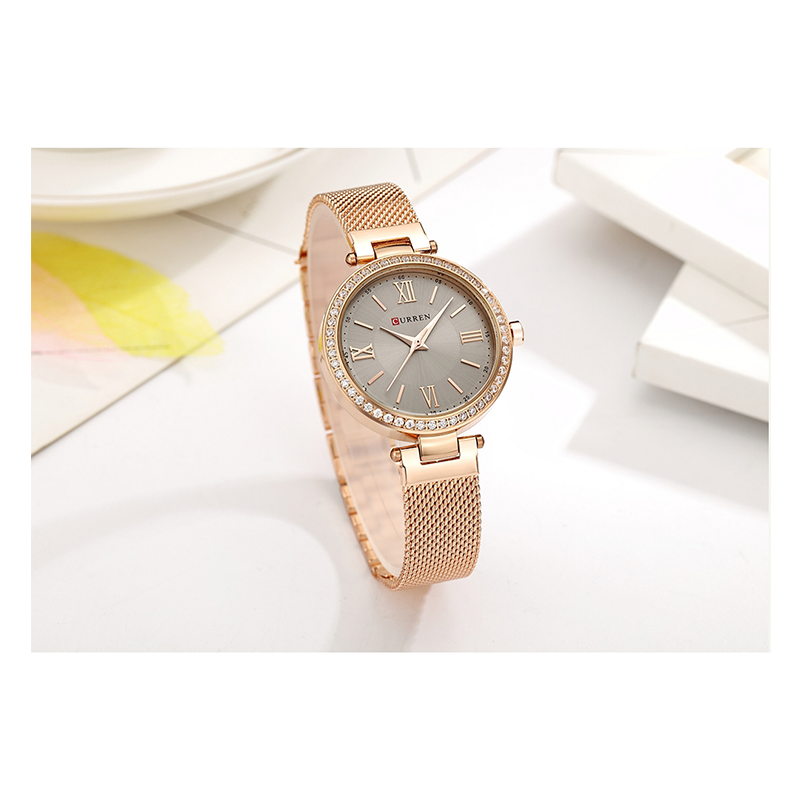 WW0192 Curren Ladies Mesh Chain Watch