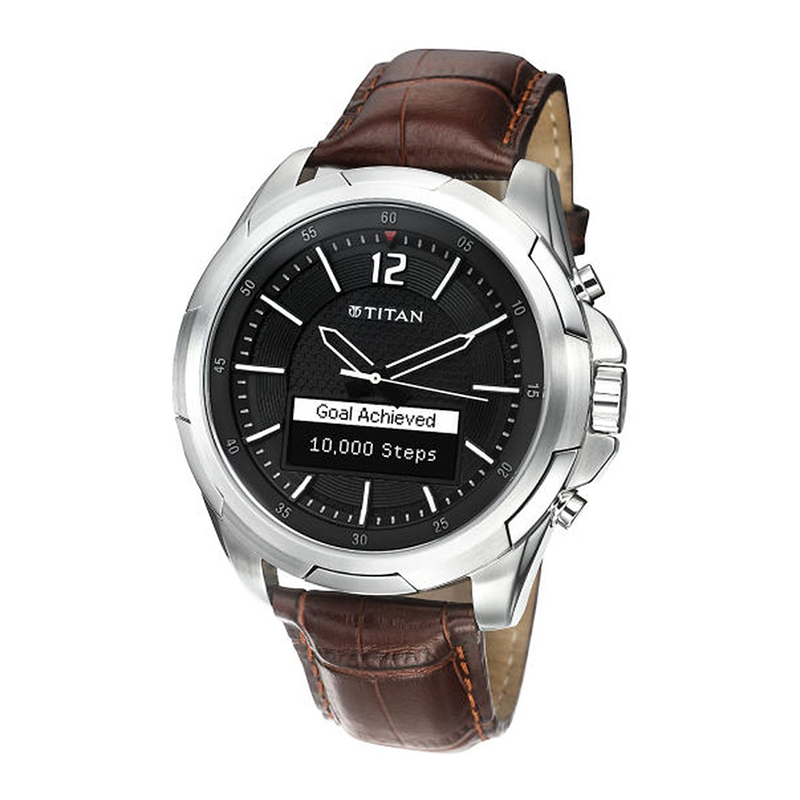 WW0525 Titan JUXT Leather Belt Watch 90055SL01J