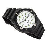 WW1254 Casio Youth Day Date Resin Belt Watch MRW-200H-7EVDF