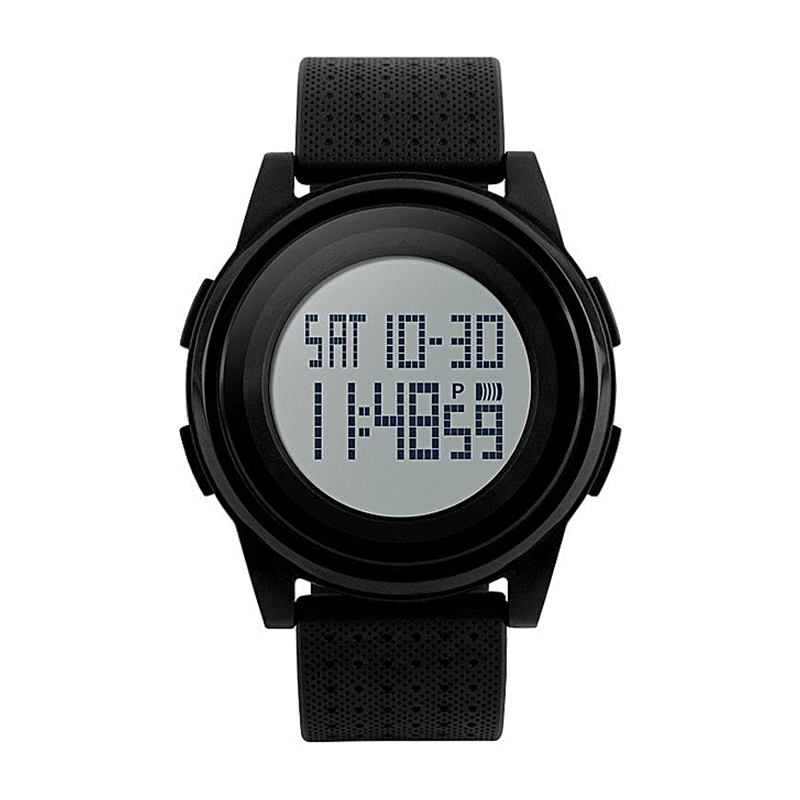 WW0544 SKMEI Dual Time Digital Fiber Belt Watch 1206