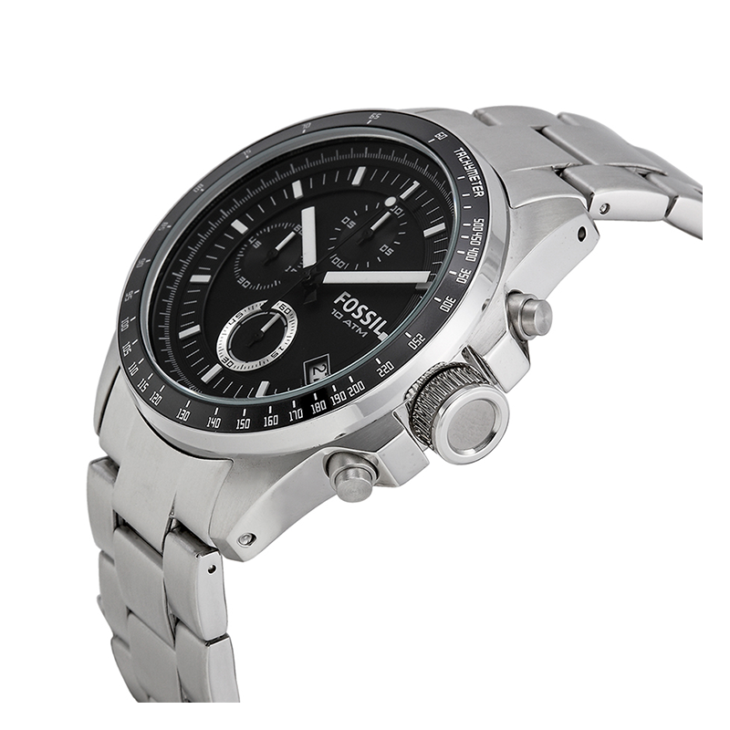 WW0675 Fossil Decker Chronograph Stainless Steel Chain Watch CH2600P
