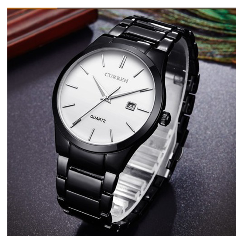 WW0246 Curren Date Chain Watch 8106