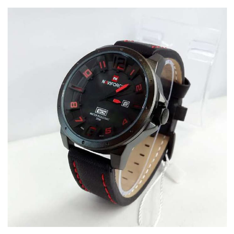 WW0559 Naviforce Day Date Belt Watch