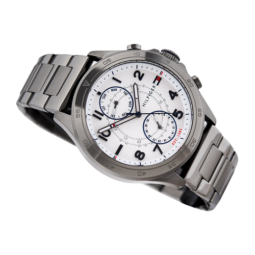 WW0132 Tommy Hilfiger Multifunction Gunmetal Steel Watch 1791341