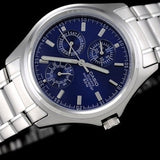 WW0085 Casio Enticer Multifunction Chain Watch MTP-1246D-2AVDF