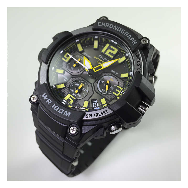 WW0532 Casio Youth Chronograph Sports Resin Belt Watch MCW-100H-9AVDF