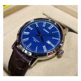 WW0114 Casio Enticer Date Leather Belt Watch MTP-E149L-2BVDF