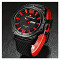 WW0564 Naviforce Day Date Nylon Belt Watch NF9066M