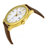 WW0917 Seiko Golden Date Leather Belt Watch SUR056P1
