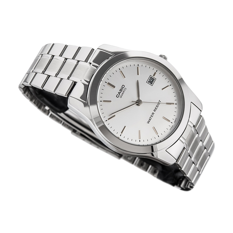 WW0252 Casio Enticer Date Chain Watch MTP-1141A-7ARDF