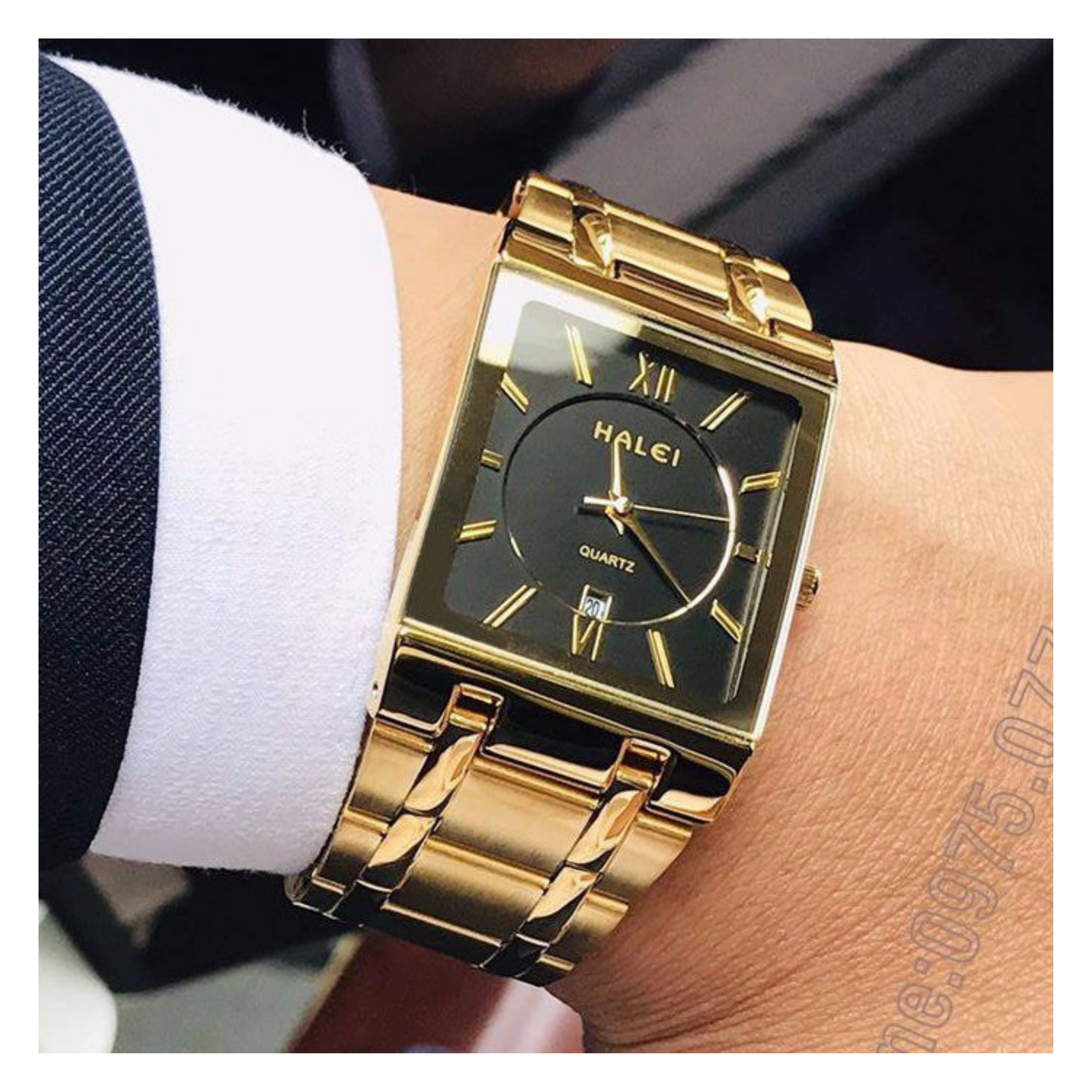 WW1293 Halei Date Chain Watch 564M