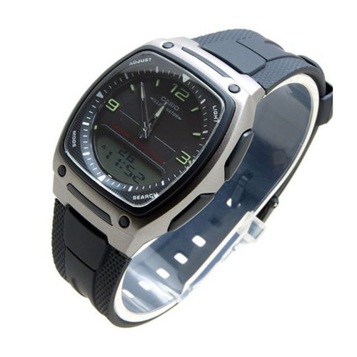 WW0141 Casio Youth Dual Time Resin Belt Watch AW-81-1A1VDF