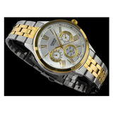WW1015 Casio Enticer Multifunction Chain Watch MTP-E308SG-7AVDF
