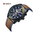 WW0066 Curren Chronograph Date Belt Watch