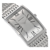 WW0999 Romanson Stainless Steel Chain Watch TM 9252MW WH
