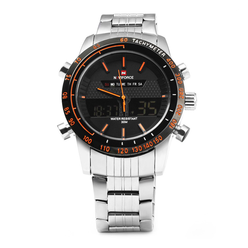WW0583 Naviforce Dual Time Chain Watch