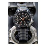 WW0226 Casio Edifice Chronograph Stainless Steel Black Chain Watch EFV-540DC-1BVUDF