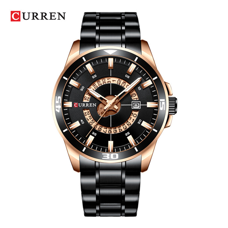 WW1116 Curren Date Chain Watch