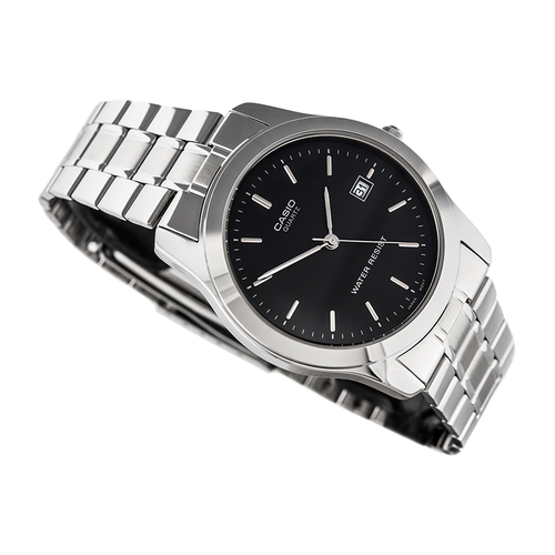 WW0251 Casio Enticer Date Chain Watch MTP-1141A-1ARDF