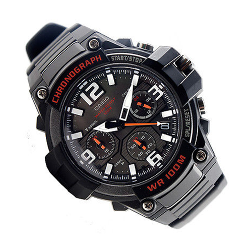 WW0528 Casio Youth Chronograph Sports Resin Belt Watch MCW-100H-1AVDF