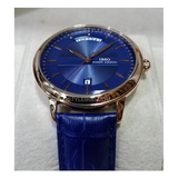 WW0734 IBSO Day Date Leather Belt Watch S3978G