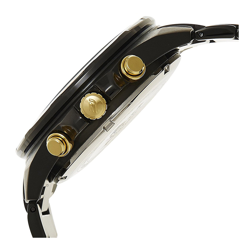 WW0549 Casio Edifice Chronograph Stainless Steel Chain Watch EFR-534BK-9AVDF