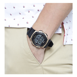 WW1065 Casio Youth World Time Digital Resin Belt Watch AE-1000W-1A3VDF