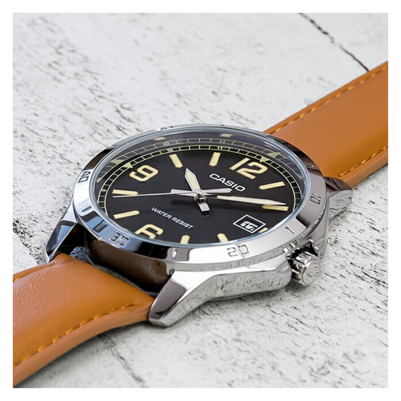 Casio Date Belt Watch MTP V004L 1B2UDF in Bangladesh STYLEBUD.COM
